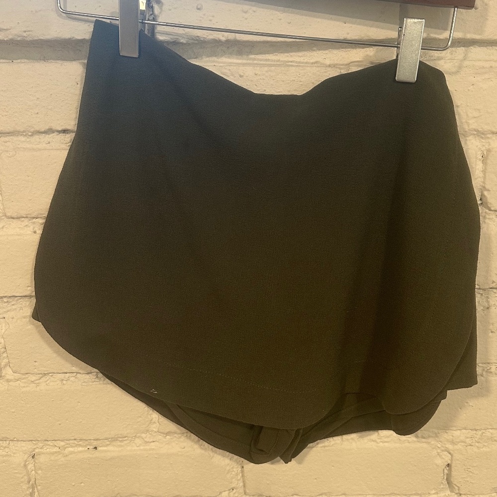 Olive Green Skort